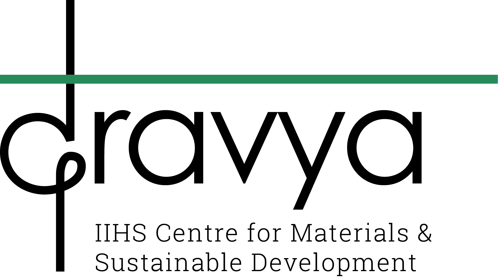 IIHS Dravya, the IIHS Centre for Materials and Sustainable Development, logo